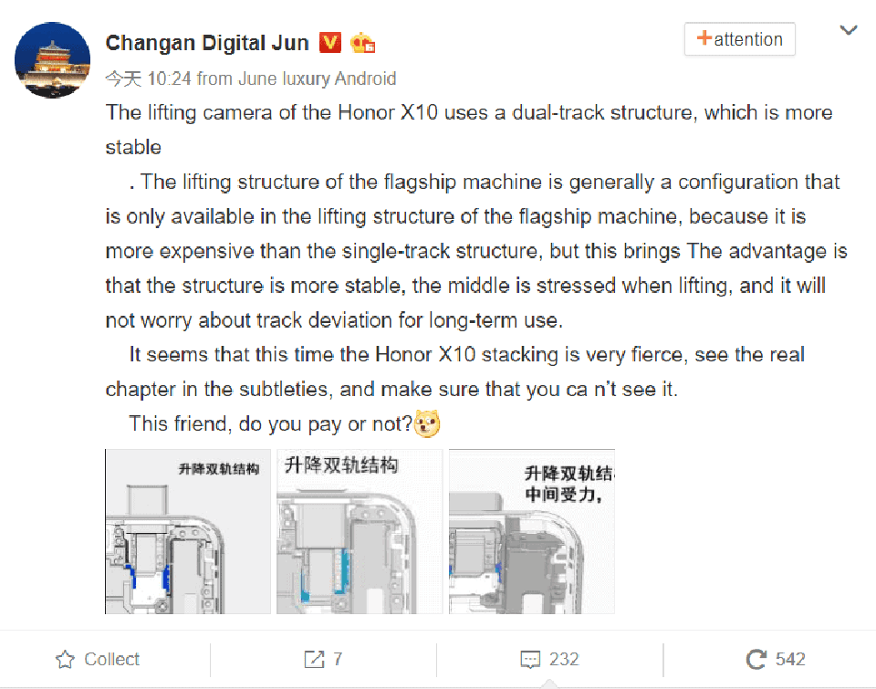 Thông tin Honor X10 (ảnh 1) Thông tin Honor X10 (ảnh 1)
