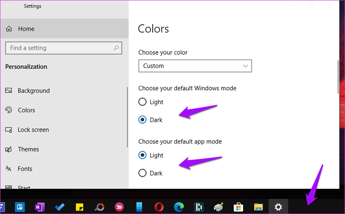 sửa lỗi taskbar màu trắng