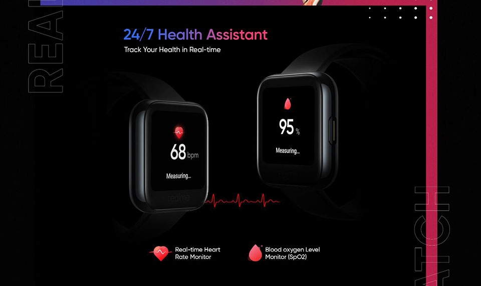 Realme Watch lộ thiết kế, cấu hình và tính năng (ảnh 3) Realme Watch lộ thiết kế, cấu hình và tính năng (ảnh 3)