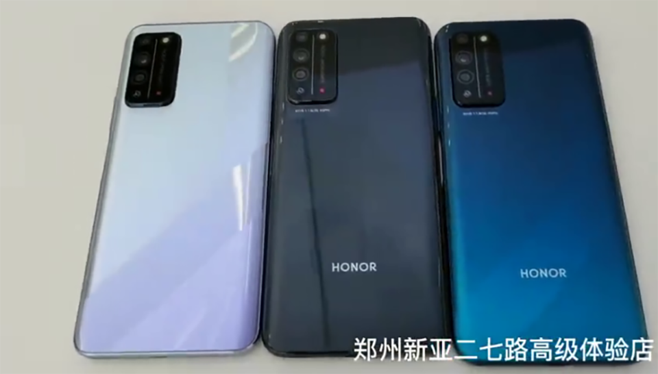Honor X10 lộ video thực tế Honor X10 lộ video thực tế