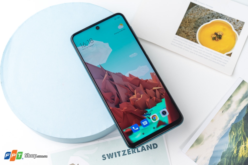 màn hình và thiết kế Xiaomi Redmi Note 9 Pro