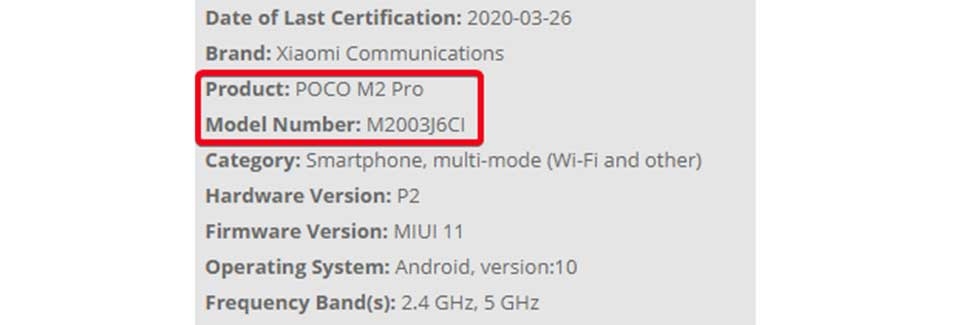 POCO M2 Pro