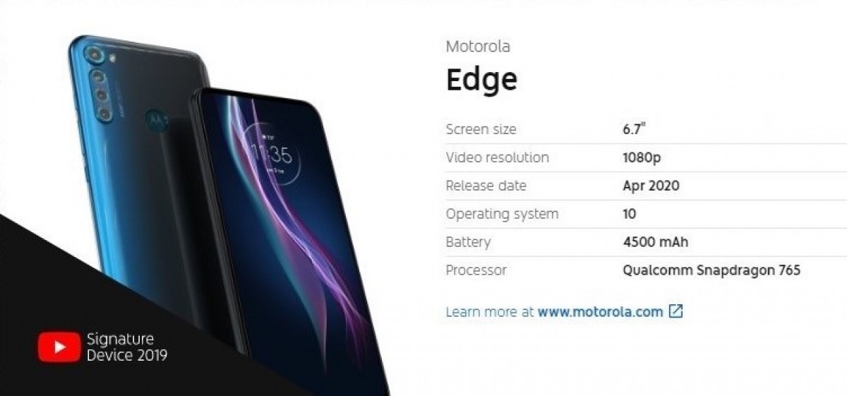 Motorola One Fusion