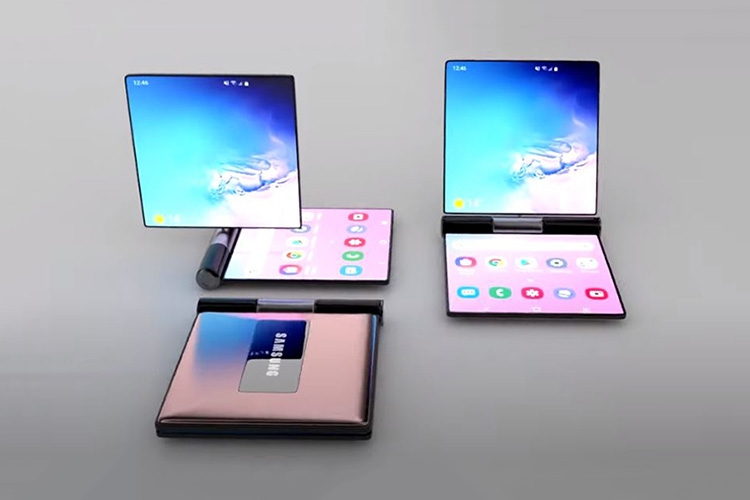 Choáng ngợp trước video Samsung Galaxy X Flex màn hình xoay 360 độ ấn tượng 1