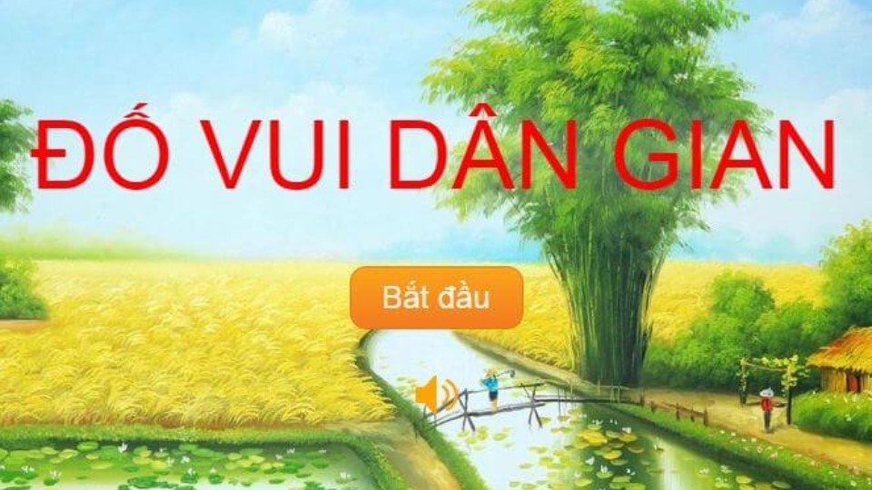 Đố Vui - Game giải đố dân gian Việt Nam