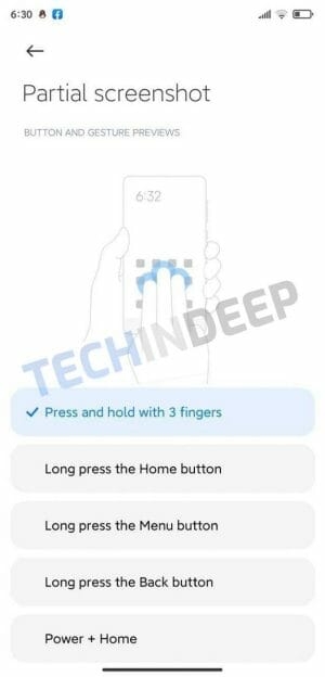 MIUI 12 sẽ sớm bổ sung tính năng chụp màn hình một phần