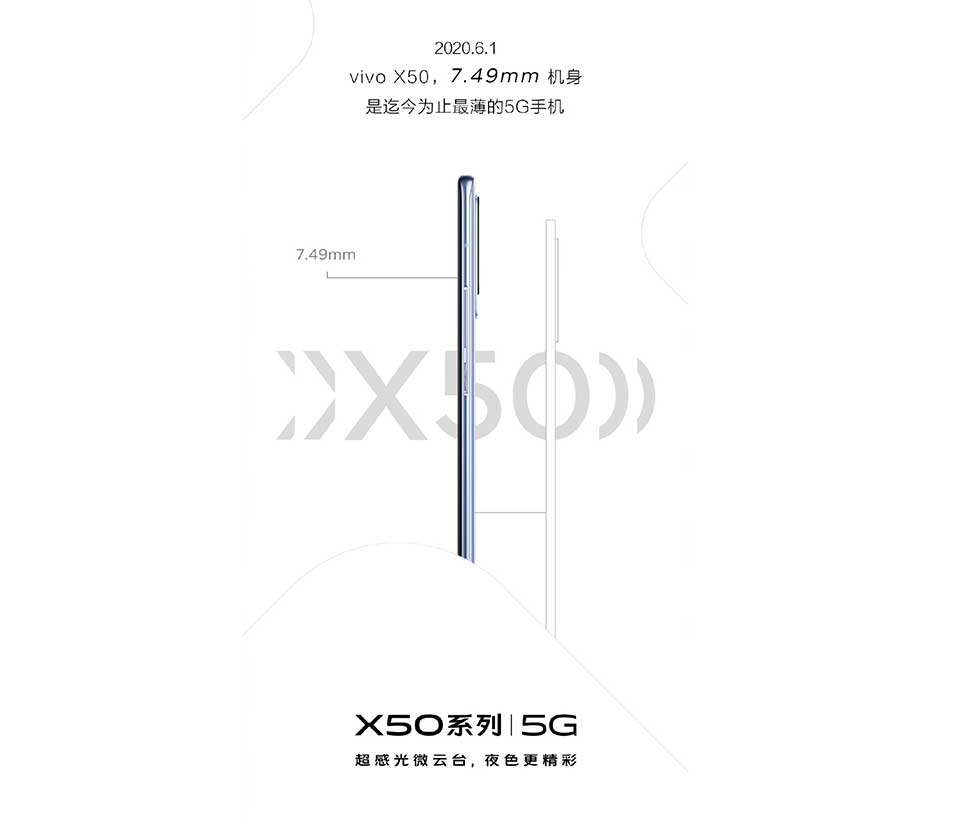 Vivo X50 Vivo X50