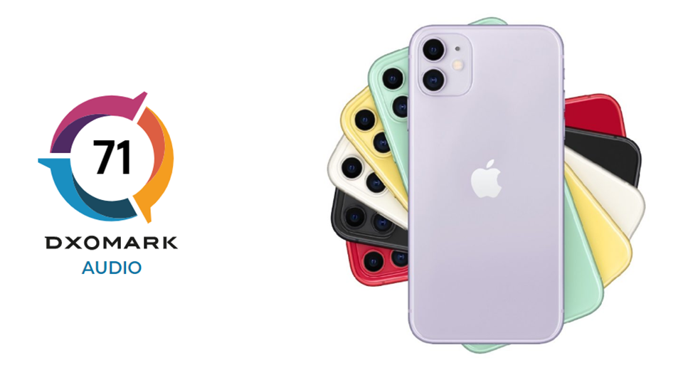 iPhone 11 đạt 71 điểm Audio
