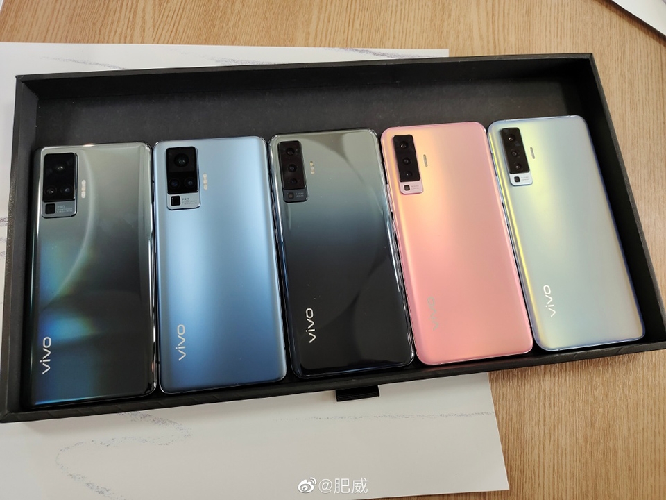 Vivo X50 lộ ảnh thực tế (ảnh 1)