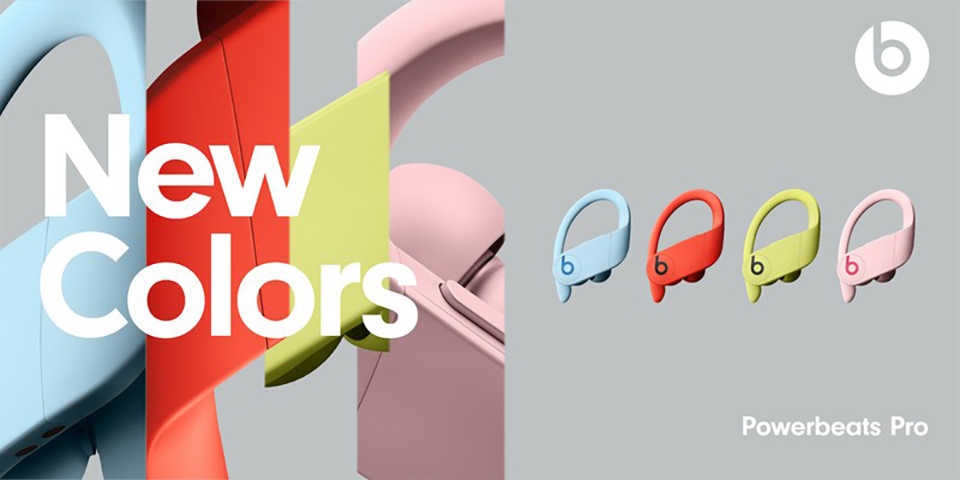 Apple ra mắt 4 màu sắc mới cho Powerbeats Pro (ảnh 1) Apple ra mắt 4 màu sắc mới cho Powerbeats Pro (ảnh 1)