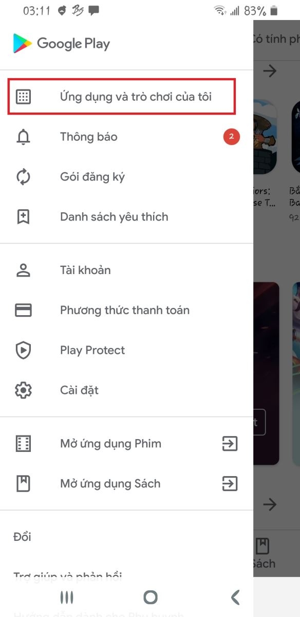 play store