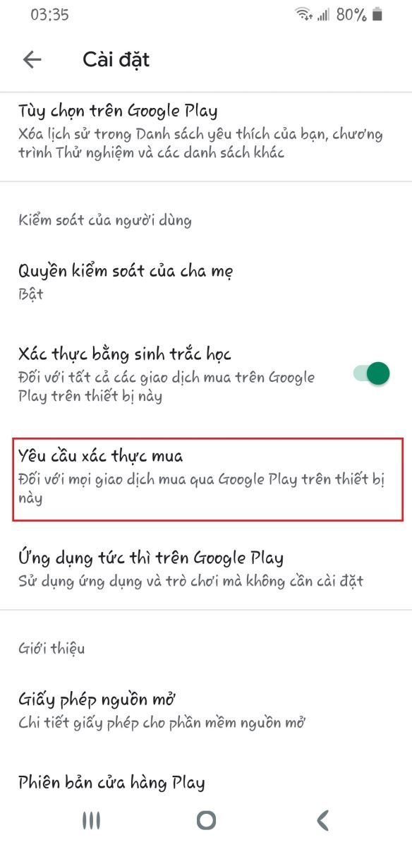 play store