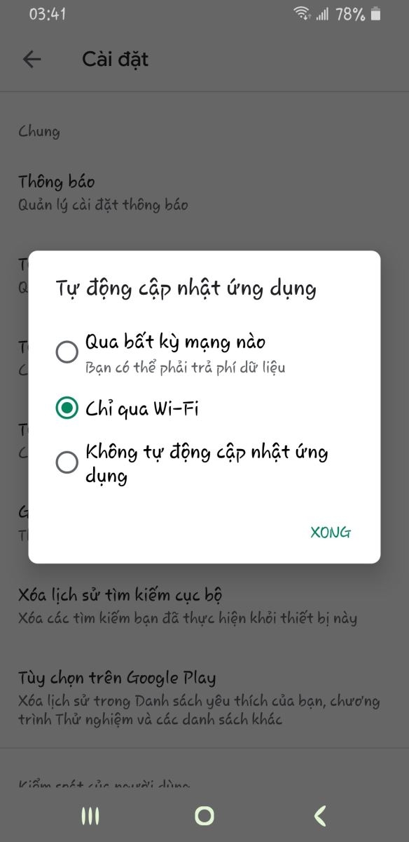 play store