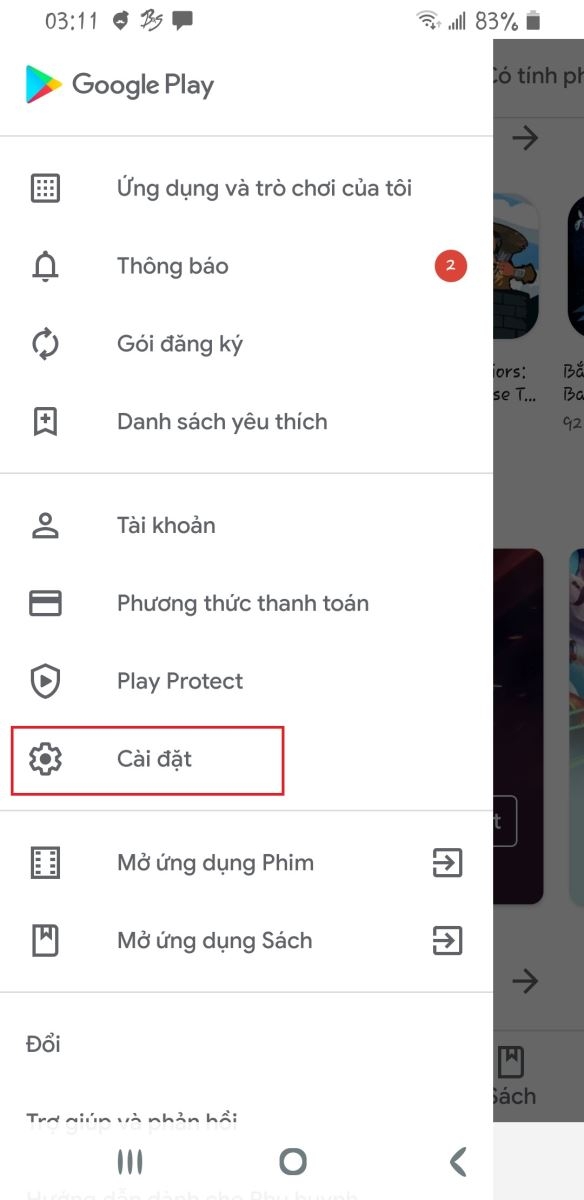 play store