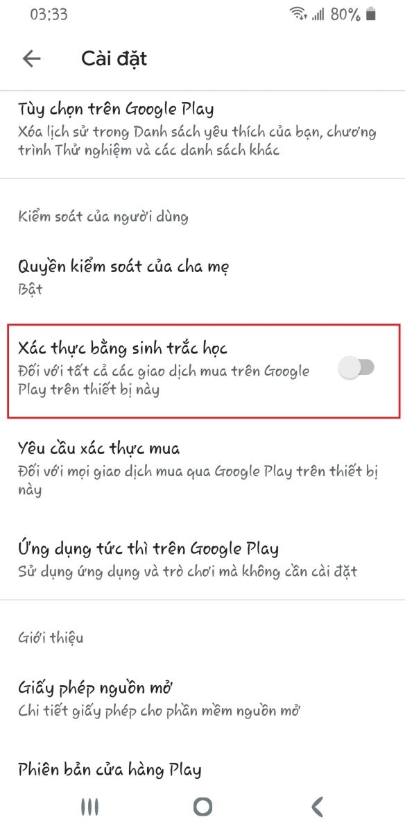 play store
