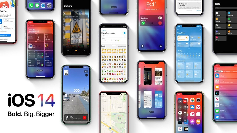 iOS 14 sẽ tương thích với tất cả các mẫu iPhone và iPod chạy iOS 13