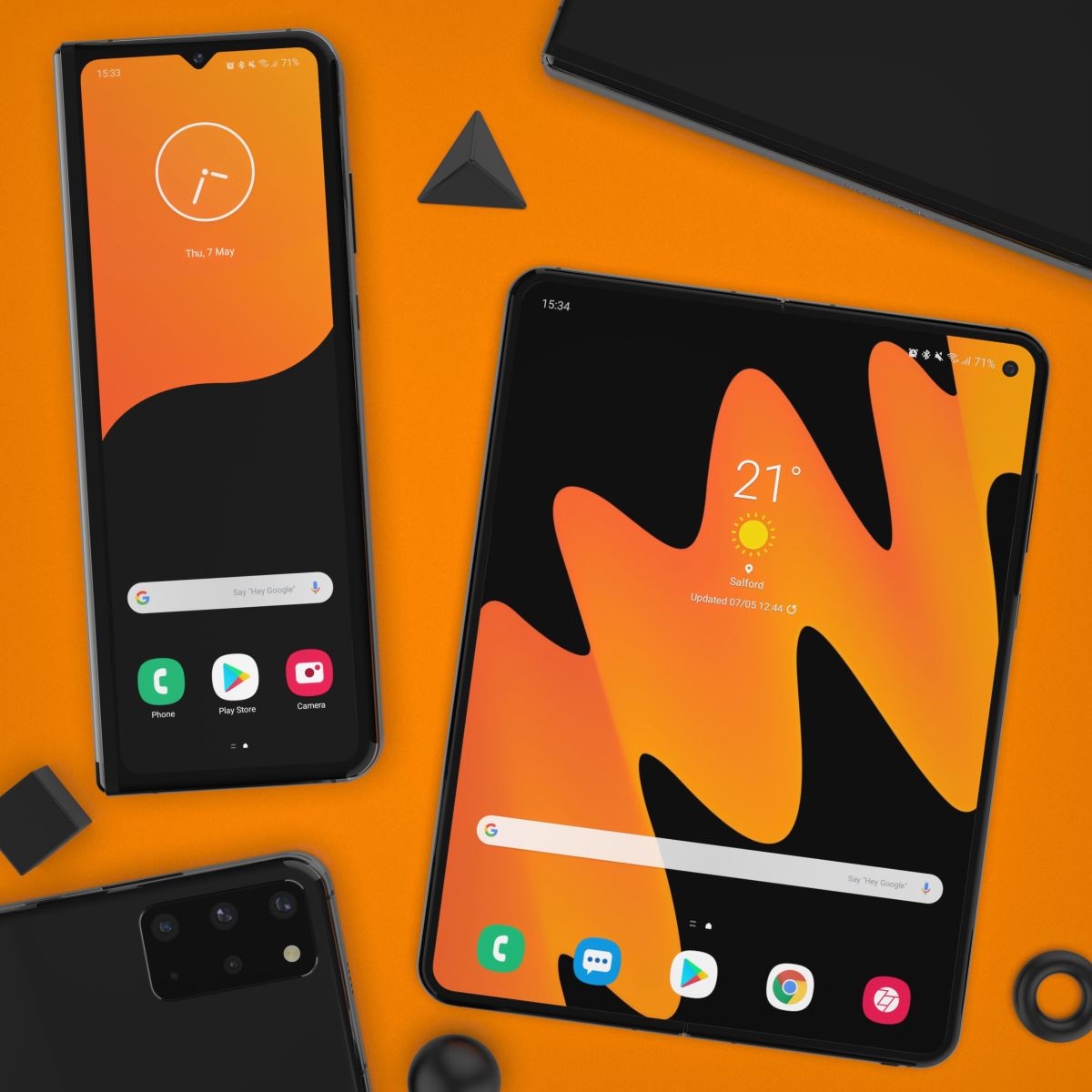 Concept Galaxy Fold 2 đẹp nhất từ trước tới nay với màn hình Infinity-V và bốn camera sau 5