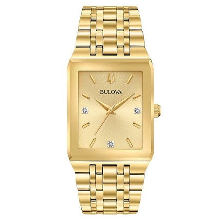 đồng hồ mặt chữ nhật nam Bulova 97D120