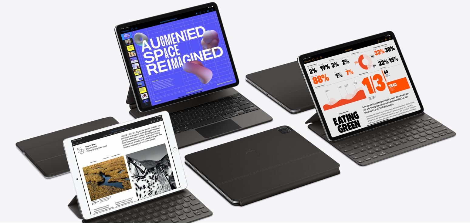 Phân biệt bộ ba bàn phím thông minh mà Apple thiết kế riêng cho iPad và iPad Pro 1