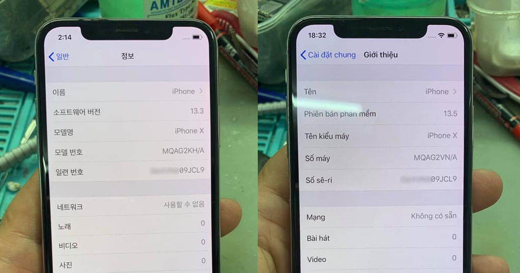 Cẩn thận trước thủ thuật biến iPhone xách tay thành hàng chính hãng hiện nay 1