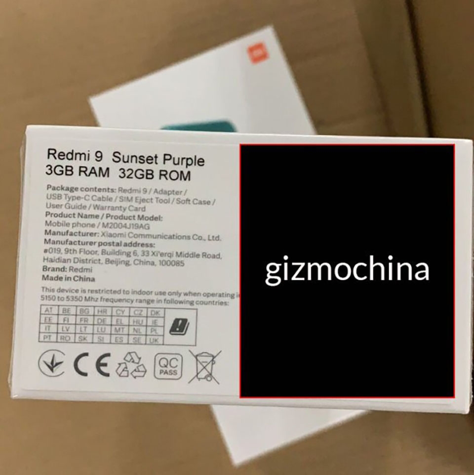 Thông tin Redmi 9 (ảnh 3) Thông tin Redmi 9 (ảnh 3)