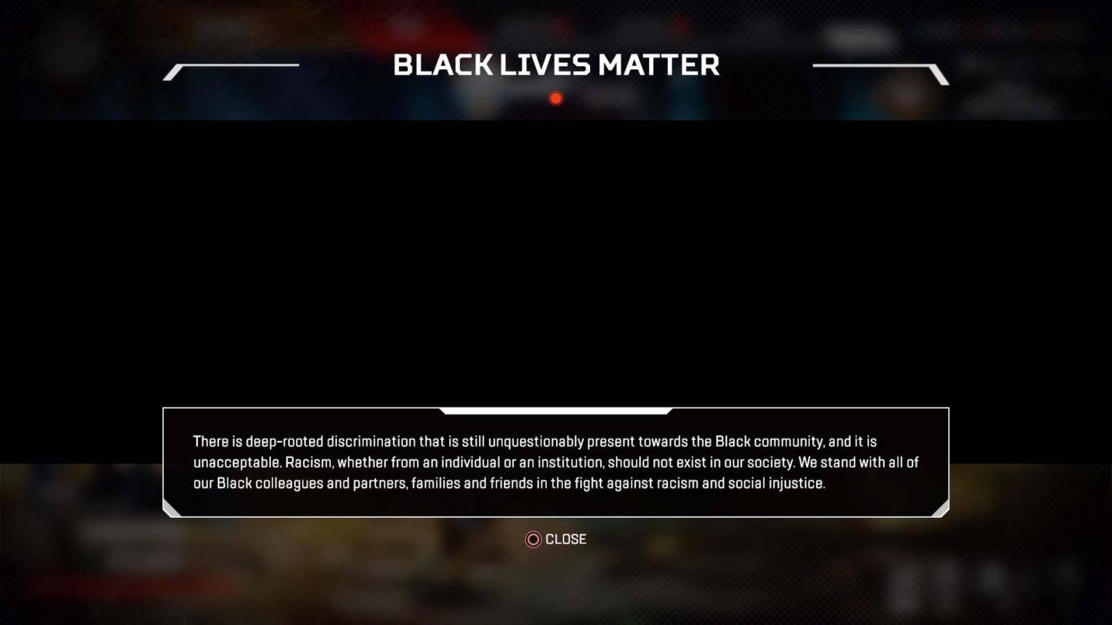 Apex Legends black lives matter