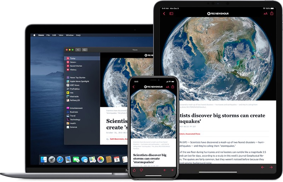 iOS 13.6 lưu vị trí đọc bài viết của bạn trong Apple News