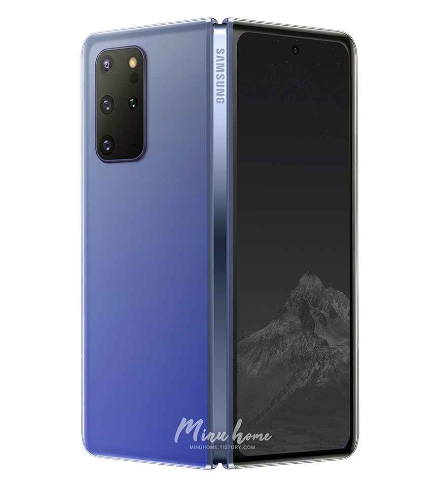 Ảnh render Galaxy Fold 2 (ảnh 3) Ảnh render Galaxy Fold 2 (ảnh 3)