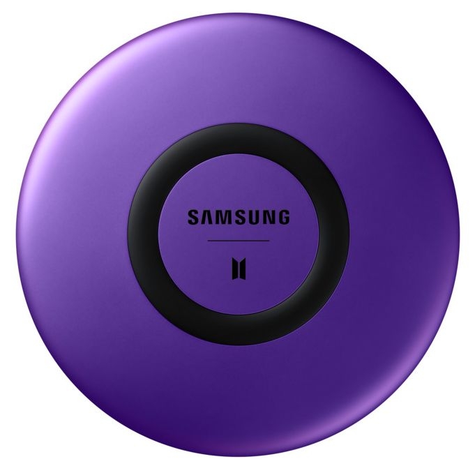 Sau điện thoại và tai nghe, Samsung đang phát triển đế sạc không dây phiên bản BTS 1