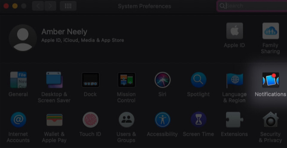 Quản lý thông báo trên macOS