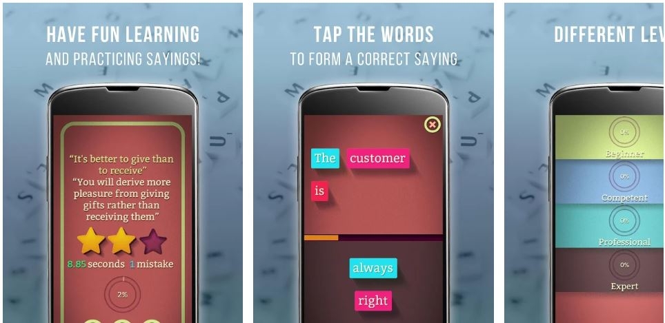 Learn English - Sayings Master Pro