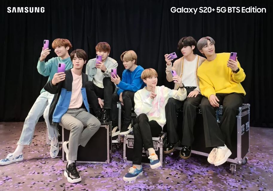 Bộ đôi Samsung Galaxy S20+ và Galaxy Buds+ BTS Edition chính thức trình làng 1