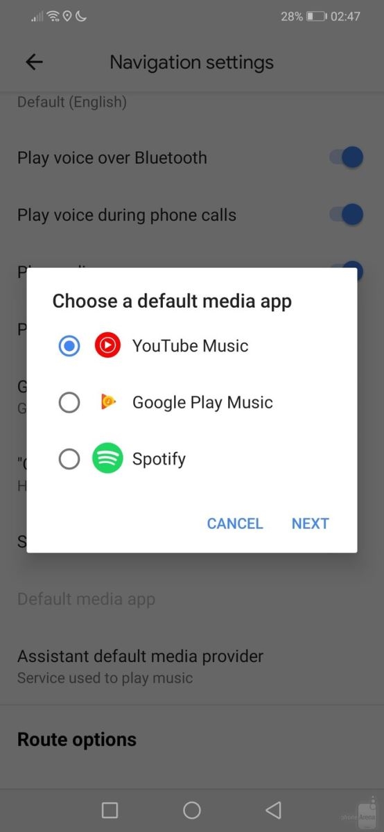 Google Maps cập nhật hỗ trợ thêm các dịch vụ trình phát nhạc