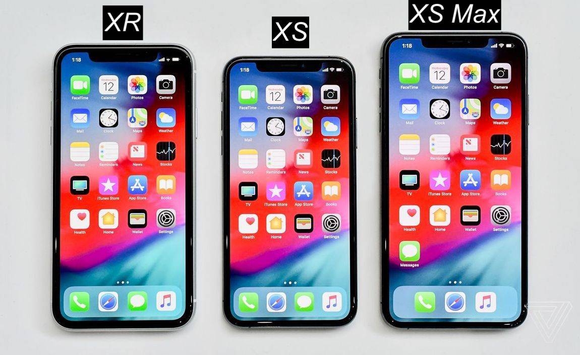 iPhone XS/XR/XS Max
