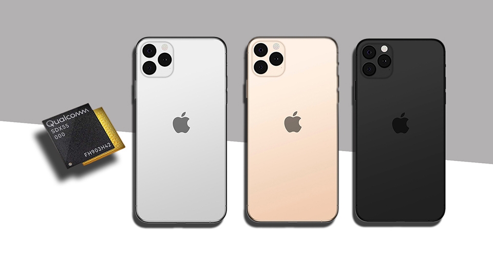 iPhone 12 series sẽ sử dụng modem Snapdragon X60 5G mới của Qualcomm