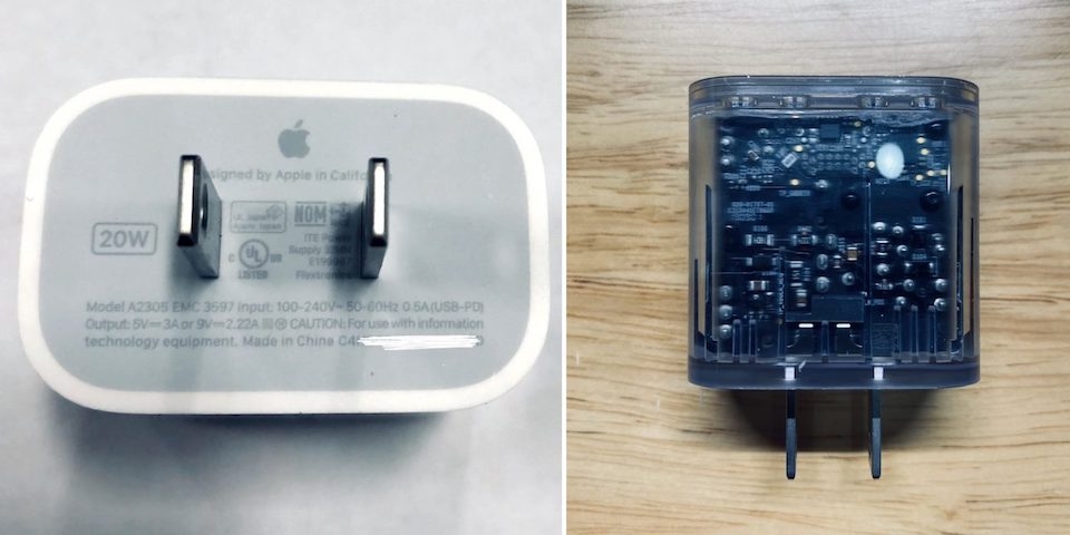 Củ sạc 20W của Apple