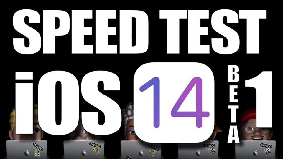 So sánh tốc độ iOS 14 beta 1 với iOS 13.5.1