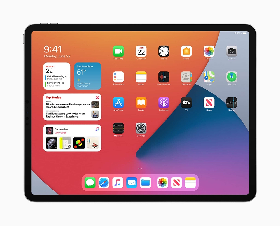 Apple giải thích vì sao iPadOS 14 không hỗ trợ tùy biến widget như iOS 14 Apple giải thích vì sao iPadOS 14 không hỗ trợ tùy biến widget như iOS 14
