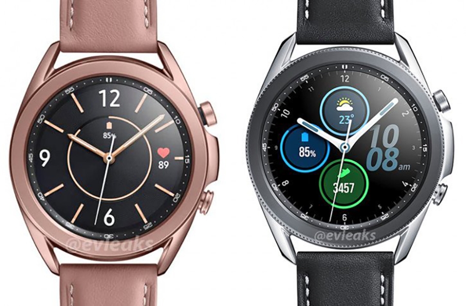 Ảnh render Galaxy Watch 3 (ảnh 1)