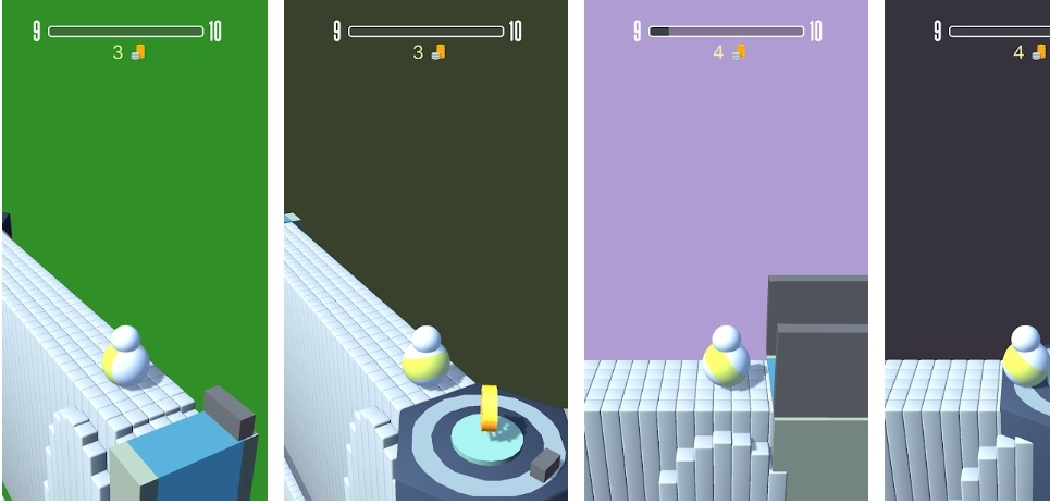 Roll Around 3D - Best Running & escaping game