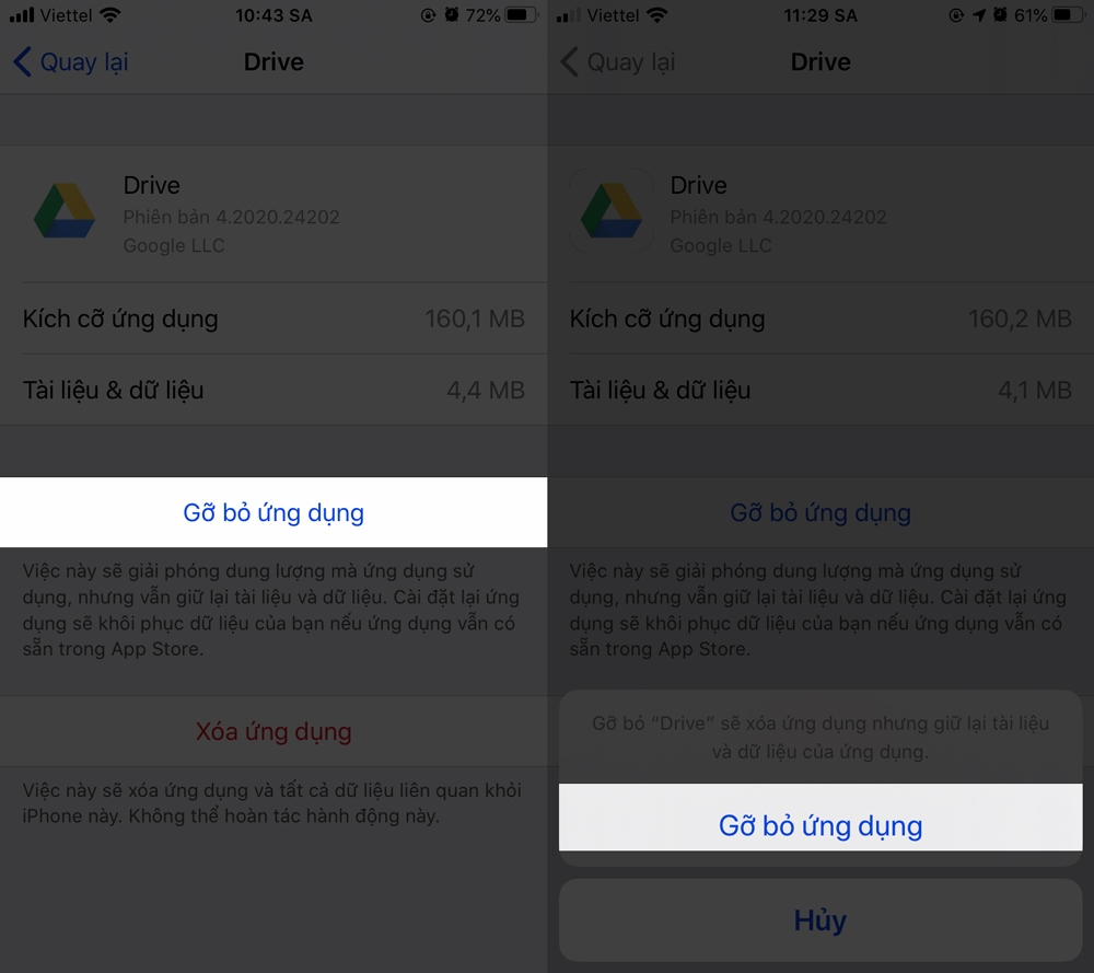 google drive iphone