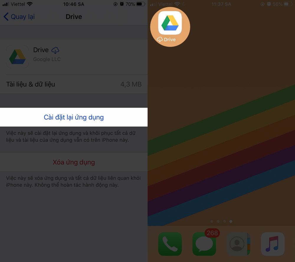 google drive iphone