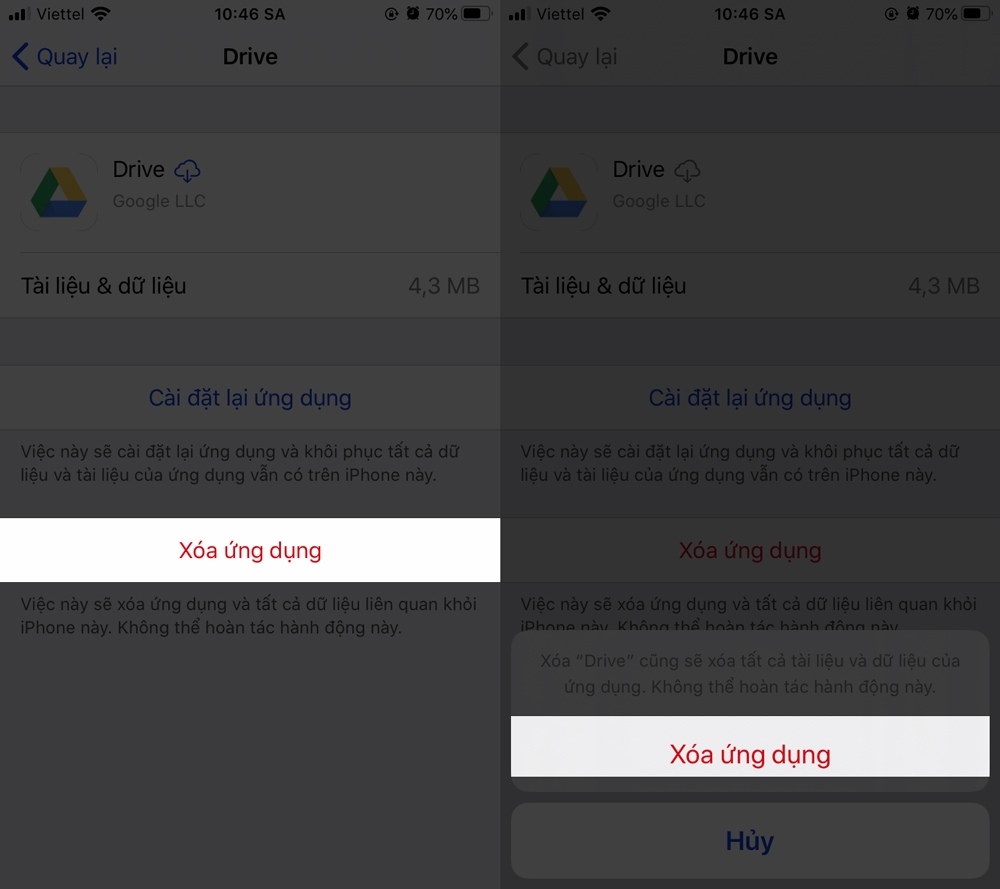 google drive iphone