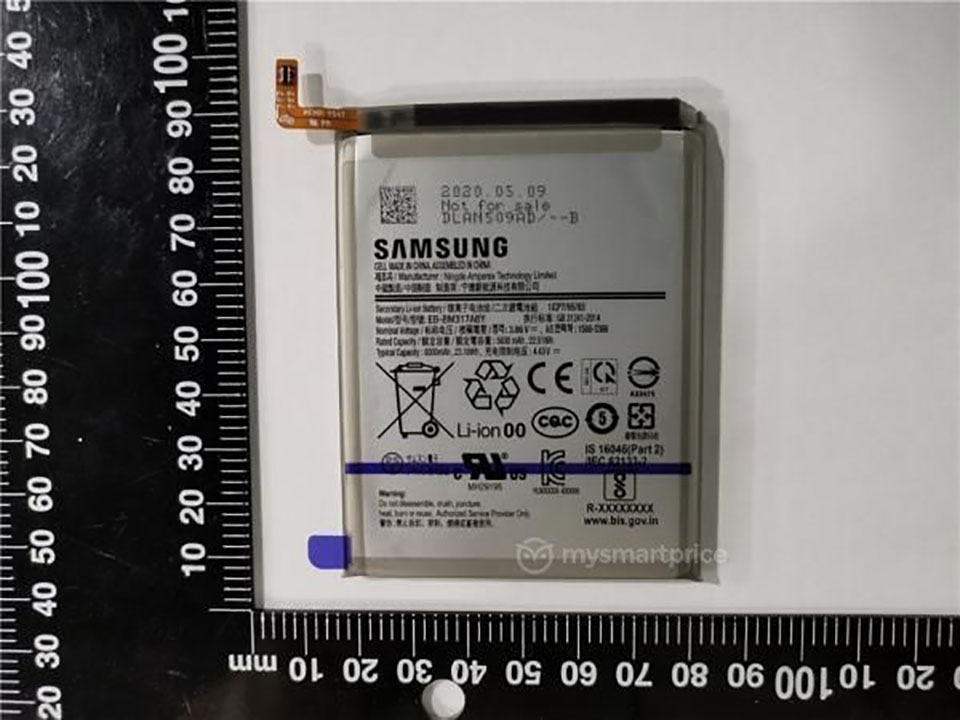 Galaxy M31s có pin 6000 mAh (ảnh 2)