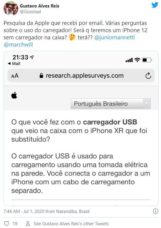 Apple đưa ra khảo sát người dùng về cách sử dụng bộ sạc