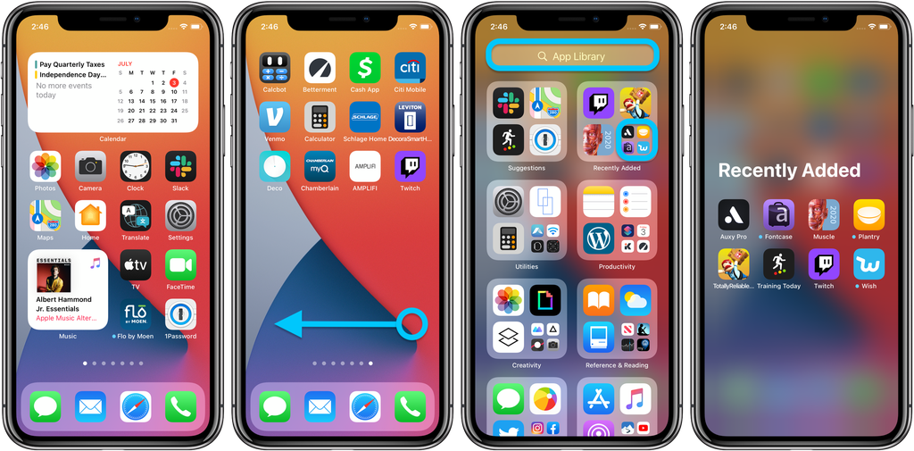ios 14 thư viện
