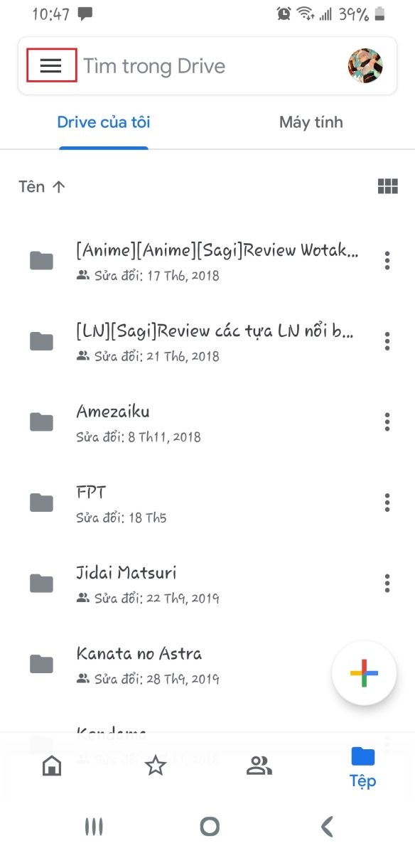 dark mode google drive