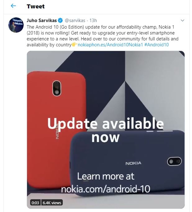 Nokia 1