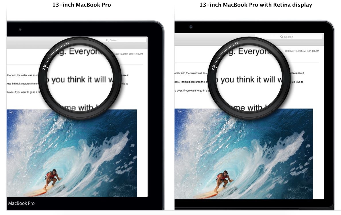 Màn hình Retina là gì? Tại sao chỉ sản phẩm Apple mới có màn hình Retina? 2