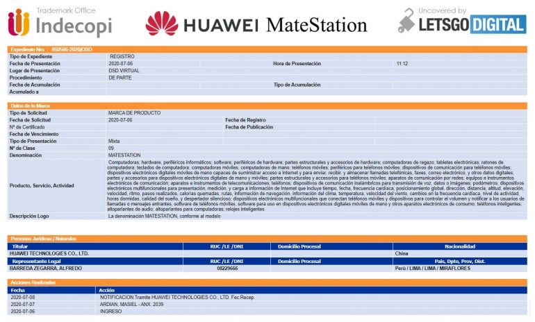 Smartphone màn hình gập Huawei Mate V sẽ có phụ kiện Mate Station độc quyền 1